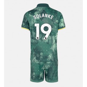 Tottenham Hotspur Dominic Solanke #19 Dětské Alternativní dres komplet 2024-25 Krátký Rukáv (+ trenýrky)